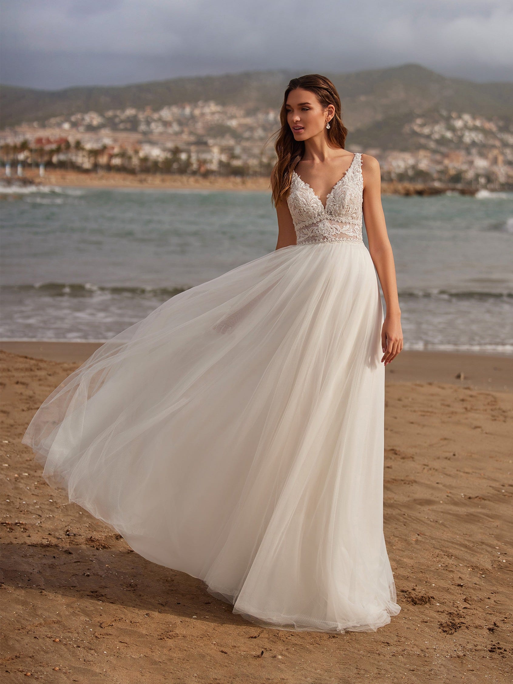 Robe de mariée sans decollete hot sale