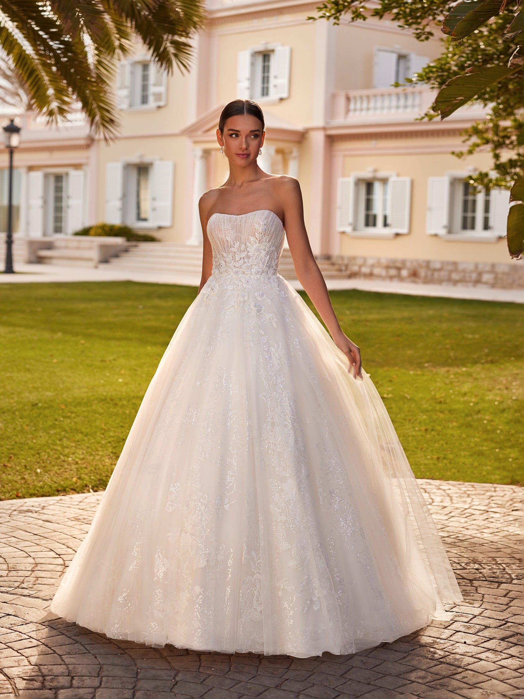 Corte princesa vestido online novia