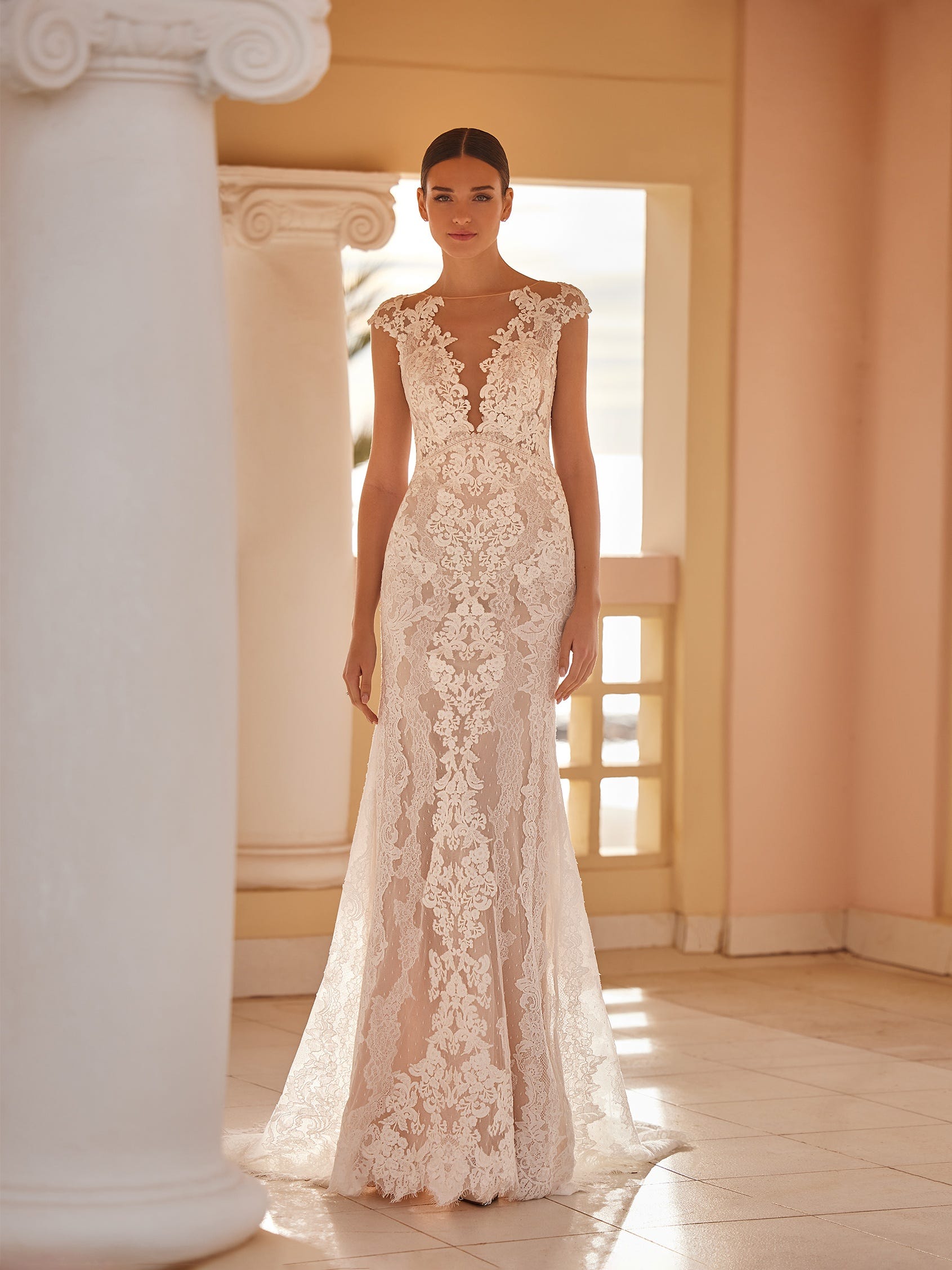 Abiti da sposa hot sale semi sirena