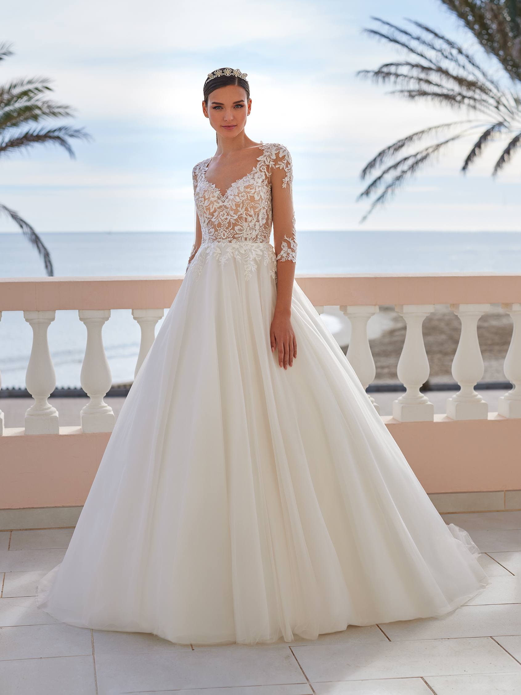 Vestidos novia princesa online 2020